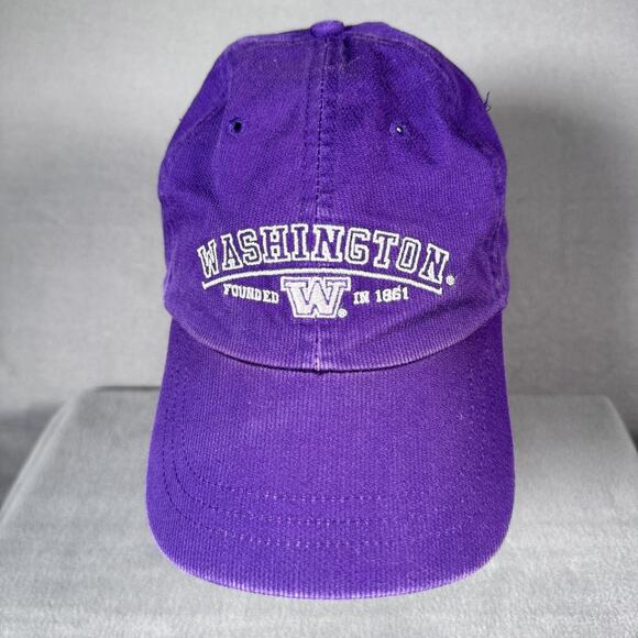 Vintage Washington Huskies Heritage Edition Dad Hat Cap Mens NCAA Football - Picture 1 of 9